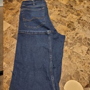 Wrangler boot cut blue jeans